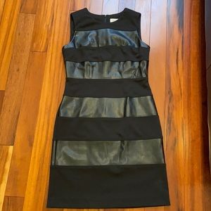 Calvin Klein black shirt dress. worn once.